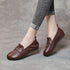 Women's Retro Leather Soft Sole Shoes